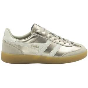 NEW GOLA women's viper sneaker in gold/off white/gum